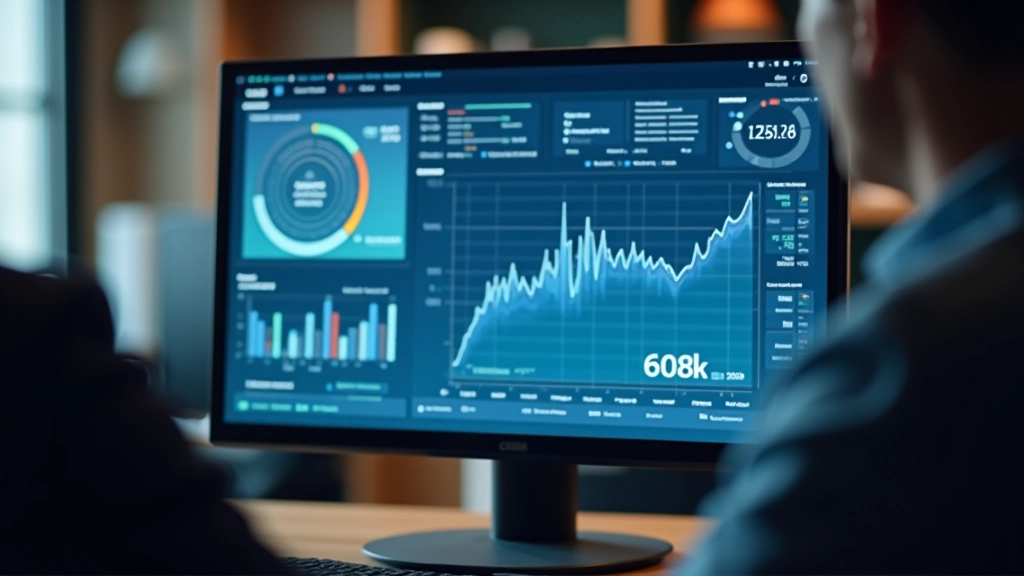 Detaillierte Analyse von Automobilindustrie-Daten mit Grafiken und Statistiken auf digitalem Display