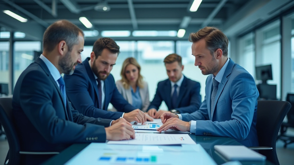 Team arbeitet an Automobilmarktanalysen